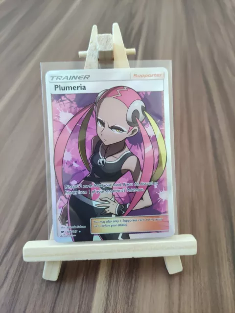 Plumeria 145/147 brennende Schatten Full Art ultra seltene Pokémonkarte *neu* 3