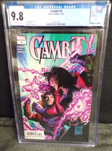 Gambit #4 Marvel Comics Cgc 9.8 Graded Comic Chris Claremont Whilce Portacio
