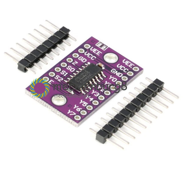 Ic Mux Raspberry Pi 74HC4051 8 CHANNEL Mux Analog Multiplexer Demultiplexer Module for ...