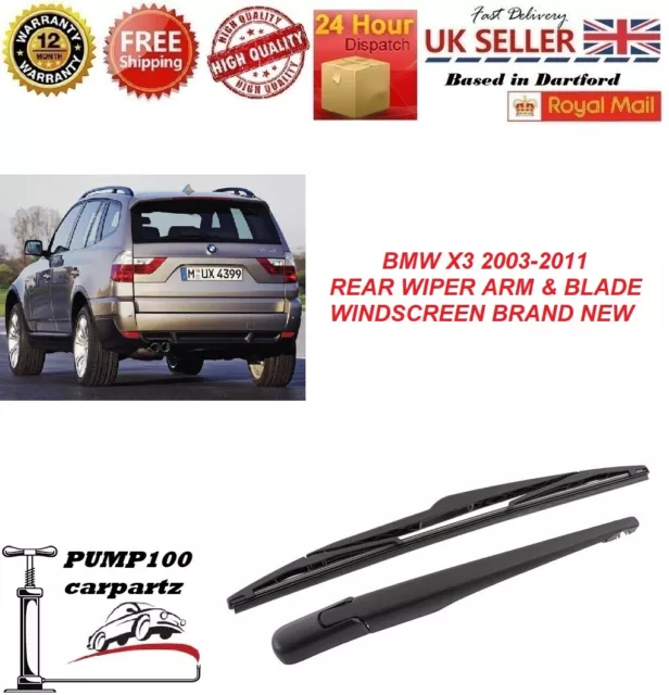 For Bmw X3 E83 2003-2011 Rear Wiper Arm & Blade Windscreen  Brand