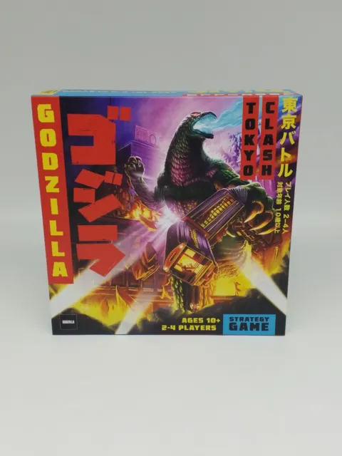 Funko Games Godzilla Tokyo Clash Board Game W/ Ghidorah Mothra Megalon Unopened