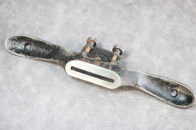 Vintage Stanley Adjustable Spoke Shave 151 Flat Sole Woodwork Joiner Carpenter 5