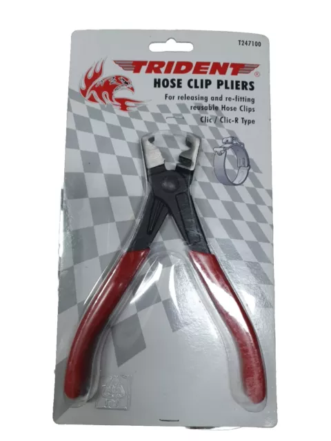 Trident tools T247100 Hose Clip Pliers (clic-clic type) Clic / Clic-R