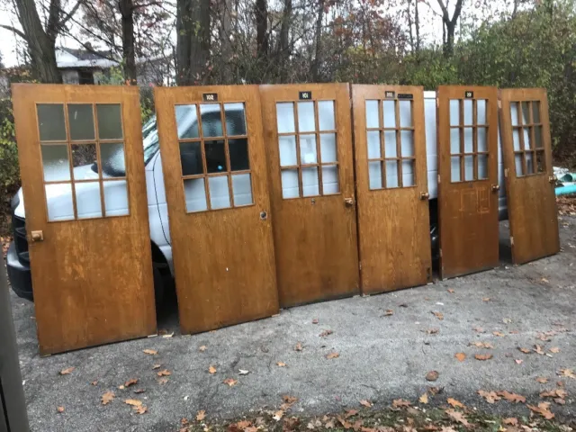 H06 Matching Antique Oak Entrance Doors Passage Doors Price Separate 36 Inch