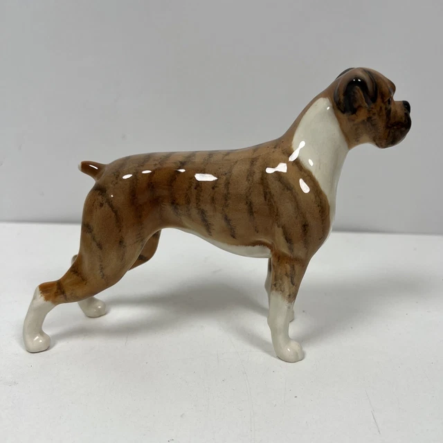 Large Animal Collectable Beswick Brindle Boxer Dog
