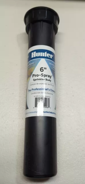 Hunter Pro-Spray 6 in. Sprinkler Body RT-007 - Black - New