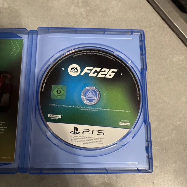 EA SPORTS FC 26 PlayStation 5 PS5 FIFA 26 FC26 GAME £42.29 - PicClick UK