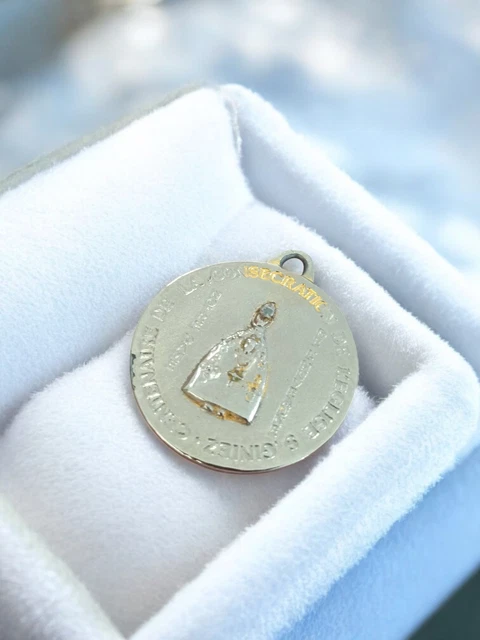 Médaille Religieuse Ancienne – Objet De Collection Catholique Vintage