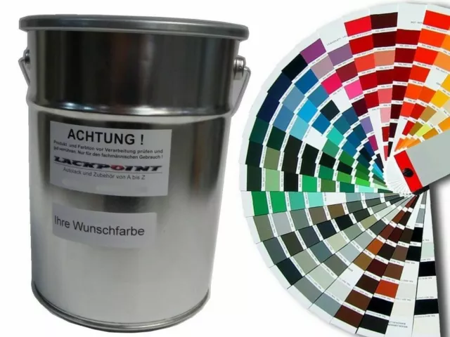 1 Litre Prêt à Être Pulvérisé Peinture Base Eau Couleur au Choix Lackpoint