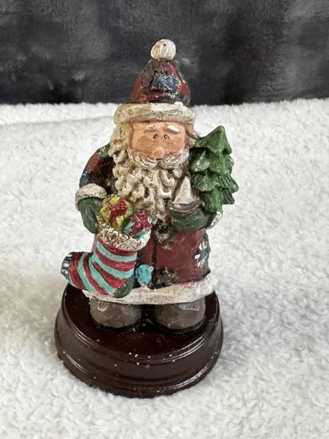 Cedar Creek Collectible Santa Claus 5” Vintage Figurine- READ