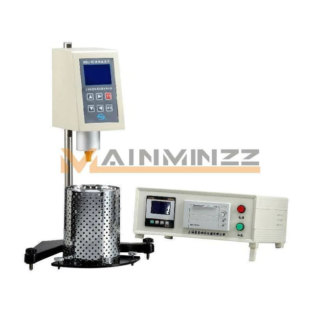 Ndj-1C Digital Brookfield Rotational Viscometer Viscosity Meter Fluidimeter New