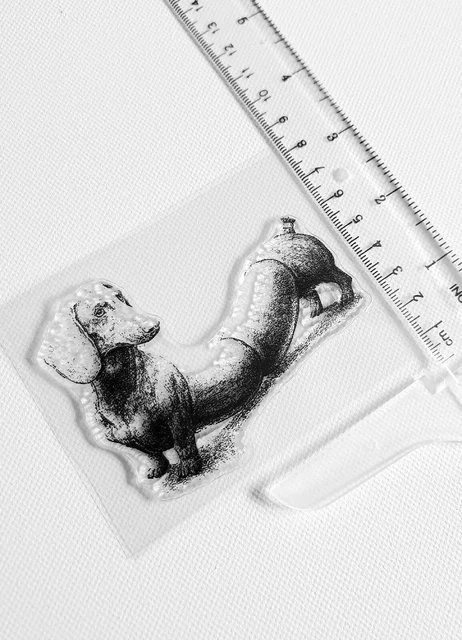 Klarer Silikonstempel Funky Tier Sammelalbum Karte Verzierungen herstellen