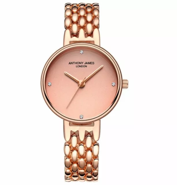 Anthony James of London Belgravia Ladies Watch With Swarovski