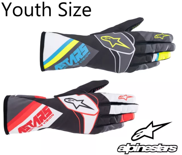 Alpinestars Tech-1 K Course S V2 Kart Go-Kart Gants Autograss S-XL