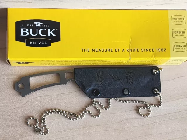 Buck /TOPS  CSAR-T Liaison 680 with sheath and box no reserve