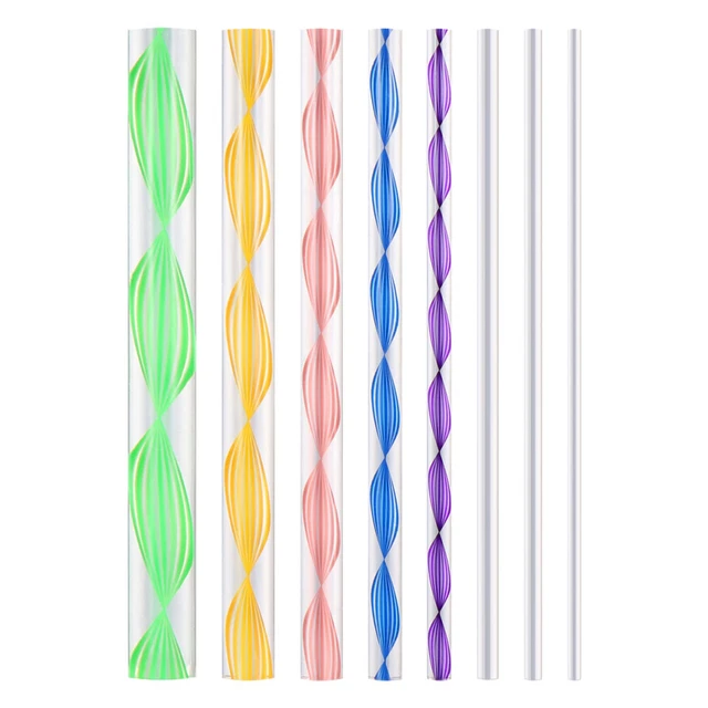 8 piezas herramientas de puntos de doble cara varilla de puntos para colorear varilla para clavar