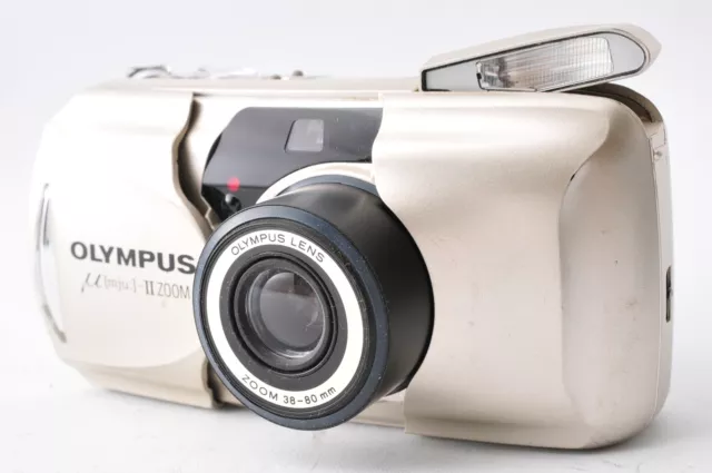 [For Parts] Olympus Mju μ II ZOOM AF 35mm Point & Shoot Film Camera From JAPAN