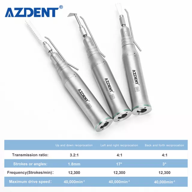 Dental Micro Saw Surgical Handpiece 4:1 Reciprocating Bone Cutting