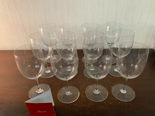 Cadamada Lot de 12 verres à vin en cristal de 445 ml, pour vin rouge ou  blanc, banquet, fête, bar, mariage, cadeau