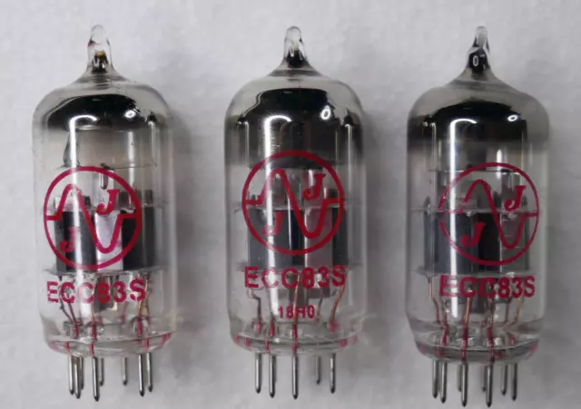 12Ax7 Ecc83S Trio Amplifier Preamp Tubes Jj Electronic Test Good No Reserve