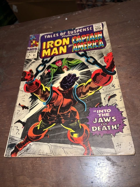 Tales of Suspense #85 1966 Marvel Comics FN IRON MAN & CAPTAIN AMERICA