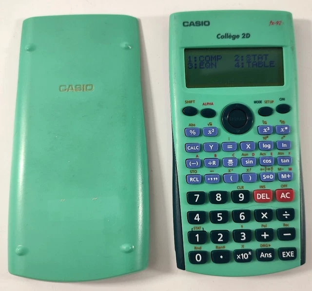 Calculatrice Scientifique Casio Super Fx-180Pv – Vintage, Boîte Et Notice, Japan (Neuve)