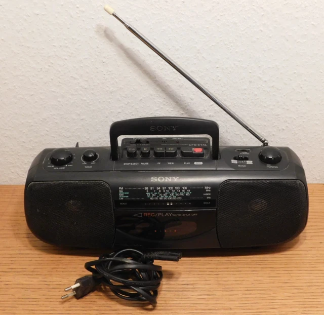 POSTE CD RADIO Cassette Boombox Sony CFD-S300L + Télécommande EUR 44,00 - FR