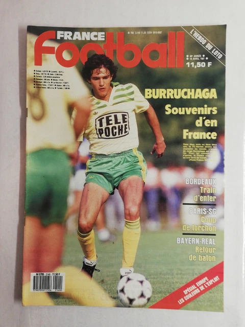 France Football Du 31 Mars 1981 – Nantes-Bordeaux / Boyron / Ceulemans