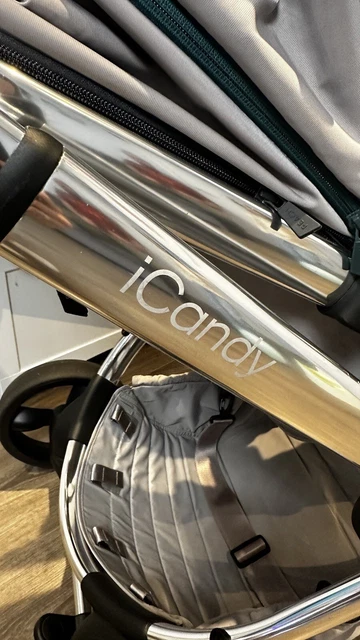 iCandy IC1820 Peach Chrome Combo Set Dove Grey 3