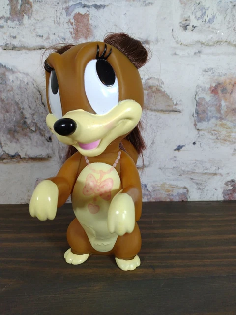 Disney Minnie Mouse Pet Fifi 7" Figure Puppy Dog Vinyl Toy Pluto's Girlfriend
