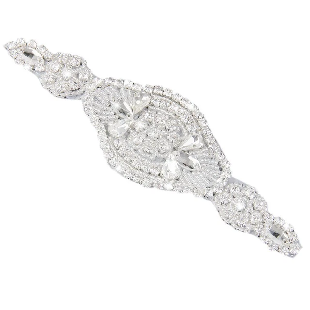 Ferro Da Stiro Con Strass Di Cristallo Su Applique Per Decorazioni Per Abiti Da
