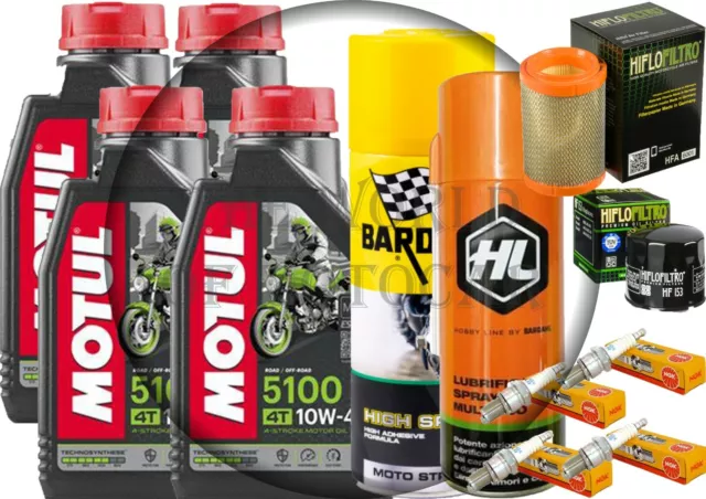 Set / Entretien Ducati Monster / 821 Motul 5100 10W40 Filtre à Air Huile Bougies