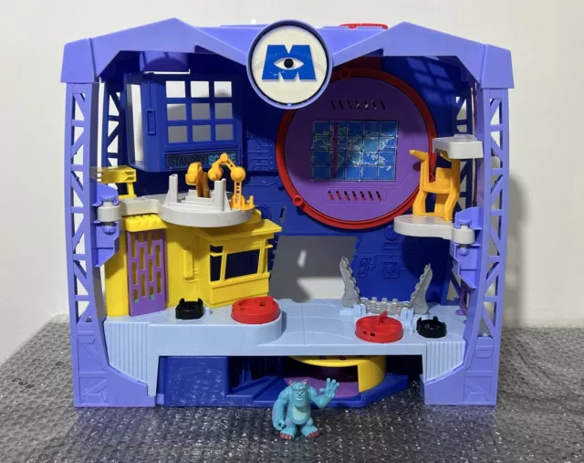 Imaginext Monsters Inc Scare Floor Playset With Figure Monsters University Rare