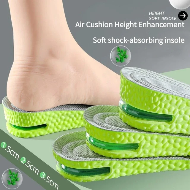 Solette Ortopediche Steppers 4D Memory Foam - Fascite Plantare, Tallone, Taglie 37-46