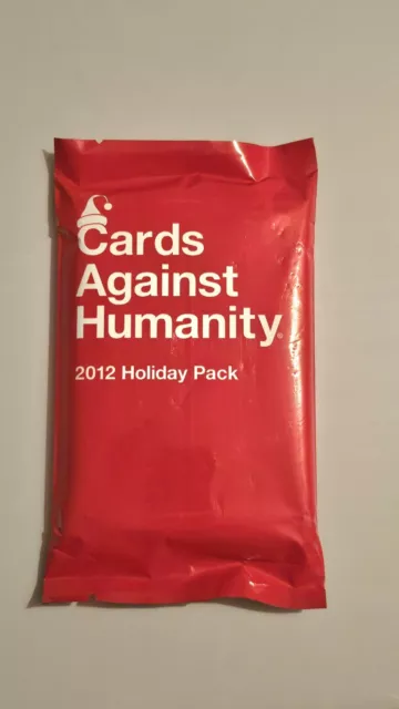 Family Fun Cards Against Humanity: 2012 Holiday Pack SEALED & NEW