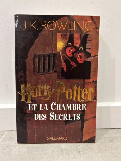 🧙 Harry Potter et la chambre des secrets  tome 2 EDITION GALLIMARD JK ROWLING🧙