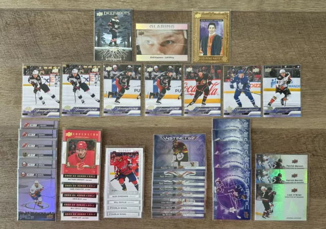 2023-24 Upper Deck Series 2 Hockey Lot of 41 Cards Includes YOUNG GUNS & More