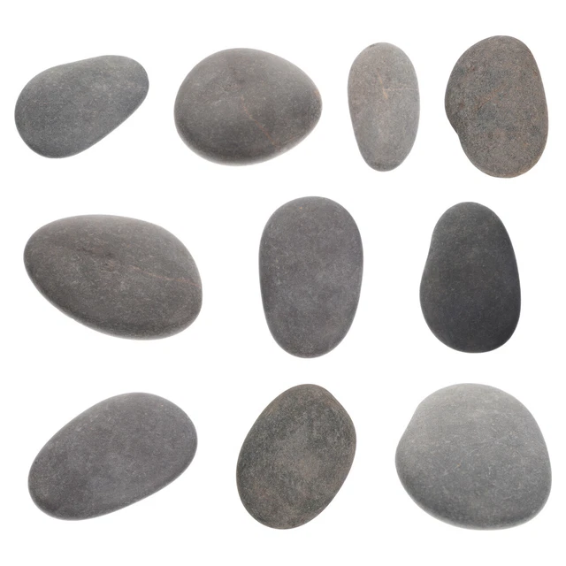 ROCART 100 Rocce Piatte Per Pittura, 5,2-8 Cm, Fluide E Lisce, Ideali Per Arti E Mestieri