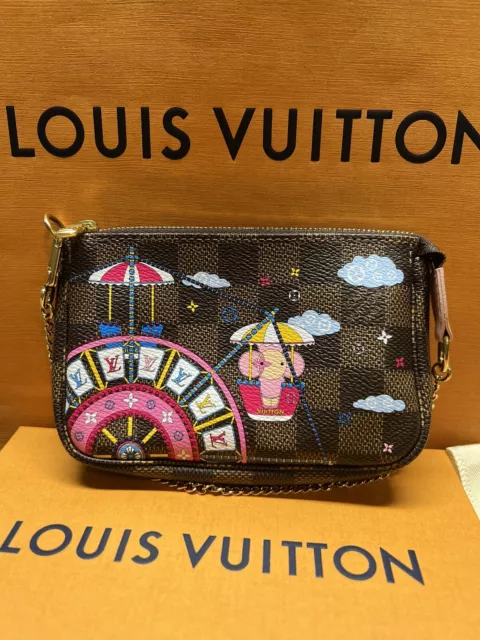 Louis Vuitton Mini Lin Pochette Accessoires - Brown Mini Bags, Handbags -  LOU46724
