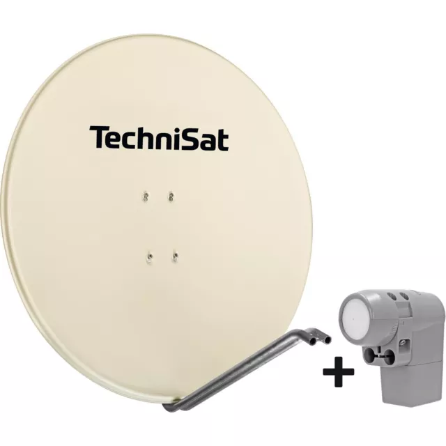 TechniSat SATMAN 850 Plus UNYSAT Quattro LNB Satellitenschüssel 85cm Sat-Antenne