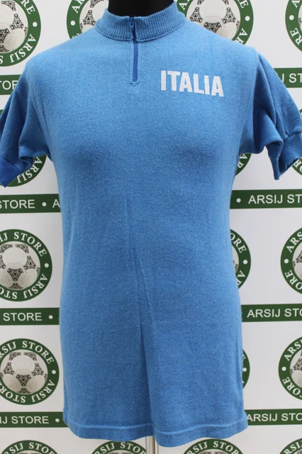 Maillot De Cyclisme ITALIA TG 5 - Taille 5 Homme - Couleurs Vives - Occasion Vérifiée