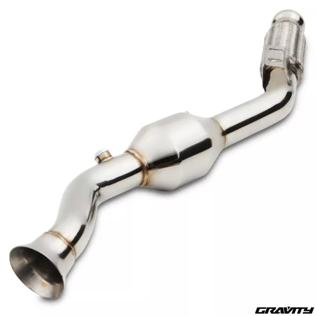 Edelstahl Auspuff De Cat Decat Downpipe Für Mercedes Benz Sprinter 311Cdi 06-13