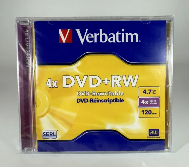 ORIGINAL DVD Rohlinge VERBATIM Verschiedene DVD-R DVD-RW DVD+R Neu & verschweißt