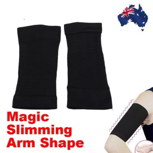 2X  Arm Shaper Comfortable Fat Buster Slimming Wrap Belt Weight Lose Thigh Band 3