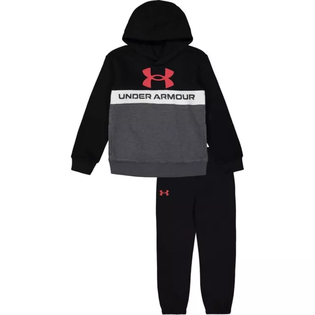 Under Armour Kids Hoodie and Jogging Bottoms Pants Trousers Set Infants