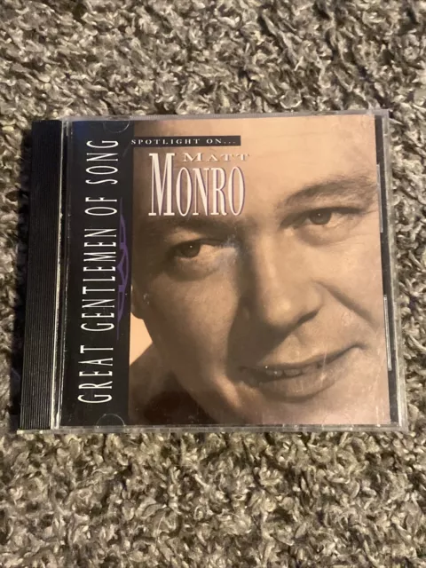 Spotlight On Great Gentlemen Of Song ~ Matt Monro ~ Pop ~ CD ~ Good