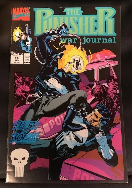 The Punisher War Journal #29 - Marvel Comics 1990 - VF Condition