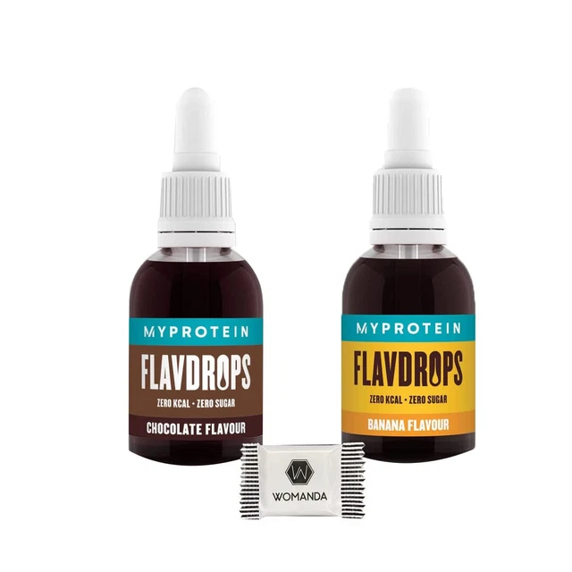 #039 Myprotein FlavDrops 2x 50 ml (chocolate + plátano)