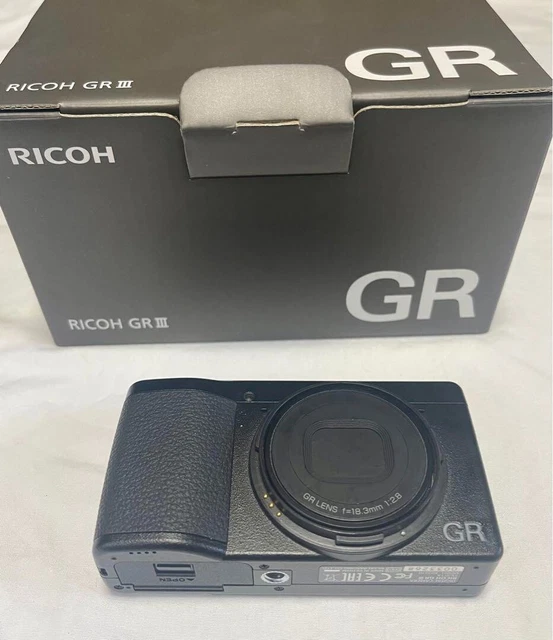 RICOH Ricoh GR III digital camera used from japan working with battery