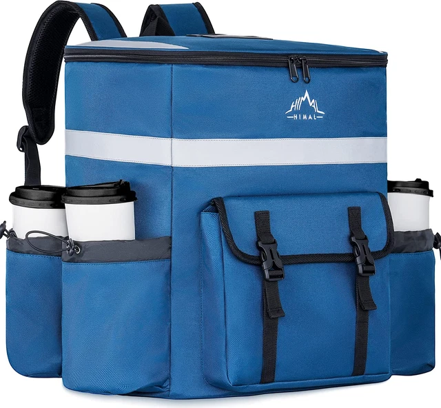 Food Delivery Backpack, Insulated Delivery Bags for Delivery Bike, Large Pizza D